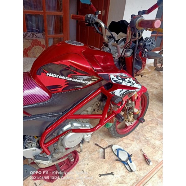 Tubular vixion new dan old/ crashbar vixion new old