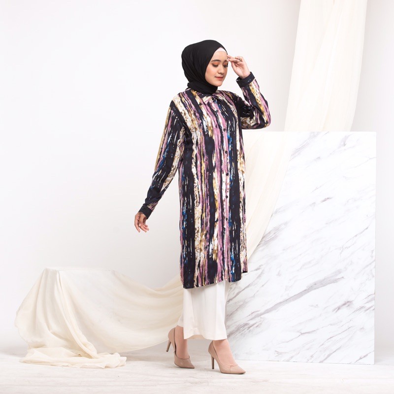 Tunik Rayon Viscose / Tunik Rayon Viscose Motif / Tunik Busui / Belva Tunik