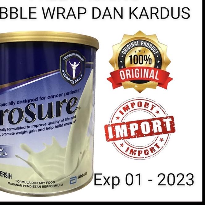 

Voucher[LR 026]|Susu PROSURE Vanilla 380g untuk kanker