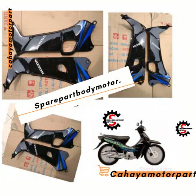 Cover Sayap samping Honda supra x atau Supra fit Lama Cover Sayap samping Honda supra x atau Supra fit Lama