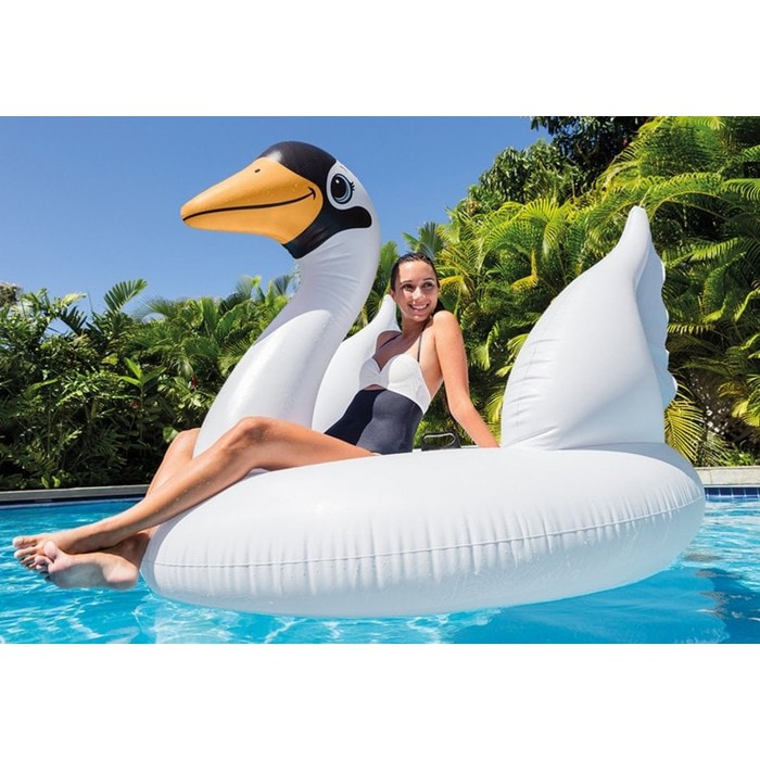 Pelampung Floaties INTEX Mega Swan Island Float 56287