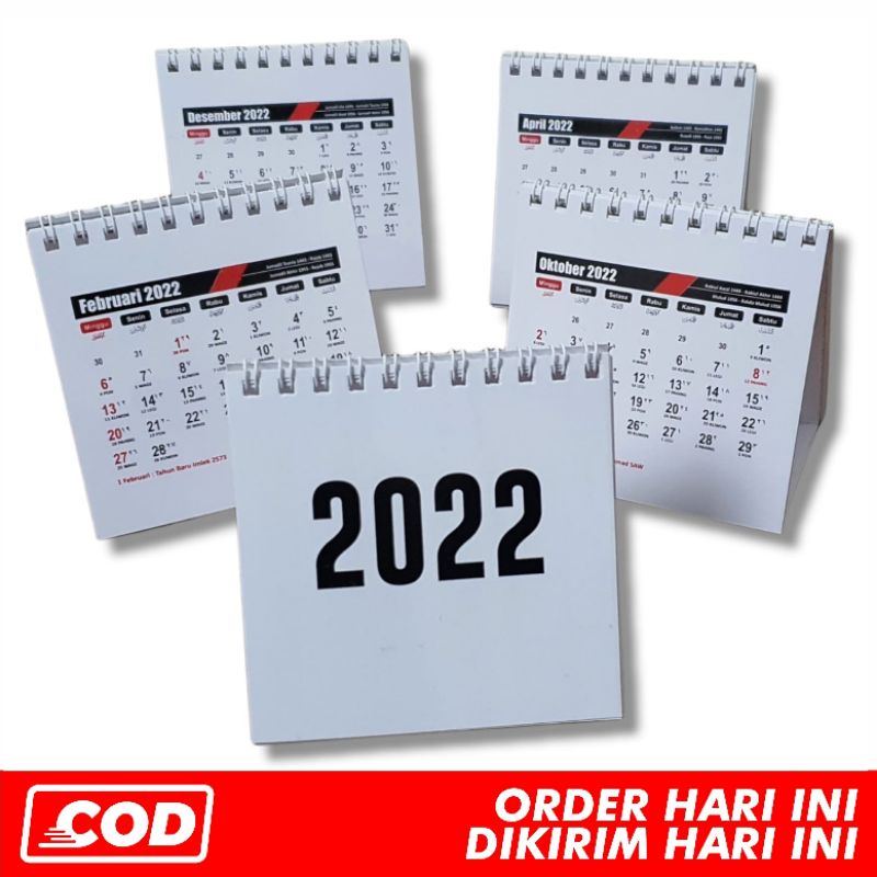 Jual Kalender 2024 Standar Besar Angka Jumbo Hijriah 8686