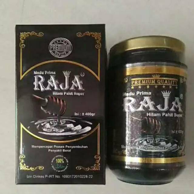 

Madu Prima Raja Hitam Pahit Super 400gr | Madu Hitam Pahit Diabet ( Madu raja 400gram )