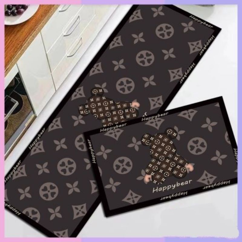 Keset dapur anti slip 2 in 1