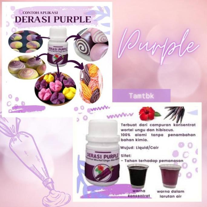 

Promo Awal tahun DERASI - pewarna makanan natural alami 30gr - Ungu Promo Awal tahun