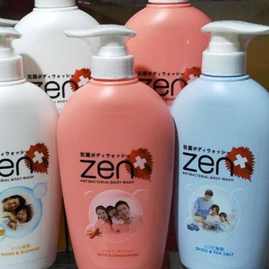 ✬ zen sabun mandi cair botol (pump) kemasan 500 ml ➼