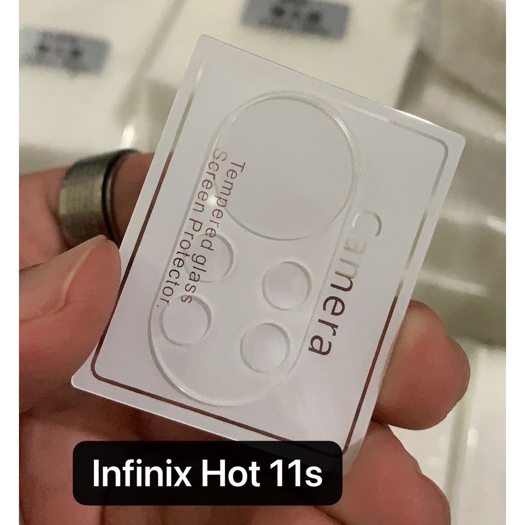 INFINIX HOT 11 11S NOTE 10 PRO NOTE 7 PELINDUNG CAMERA LARGE ARC / FRAME CAMERA / FLEXIBLE GLASS