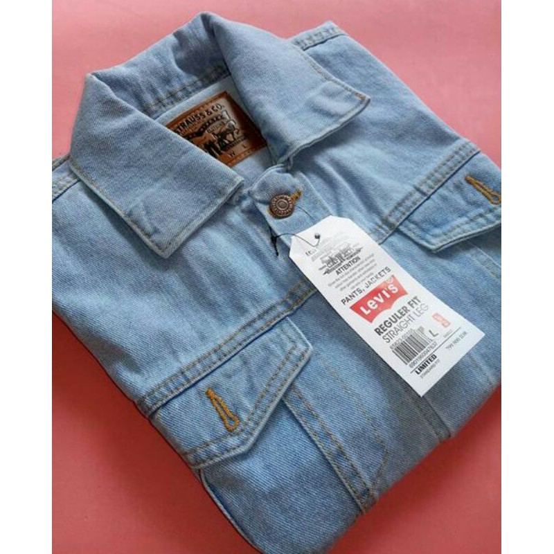 Jaket Jeans Oversize DISKON Bioblitz