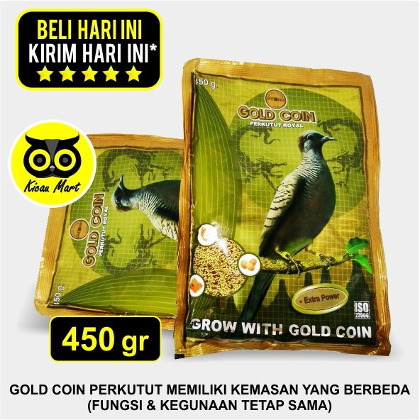 Pakan Gold Coin Biji Milet Millet Makanan Harian Burung Perkutut