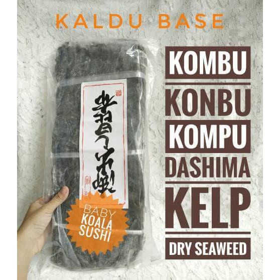 

Terpopuler Kombu | Konbu | Dashima | Kelp | Rumput Laut Kaldu | Dry Seaweed Dashi Terbaru
