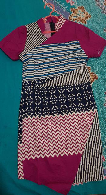 Baju Batik Wanita - Dress Batik Wanita 317 -231