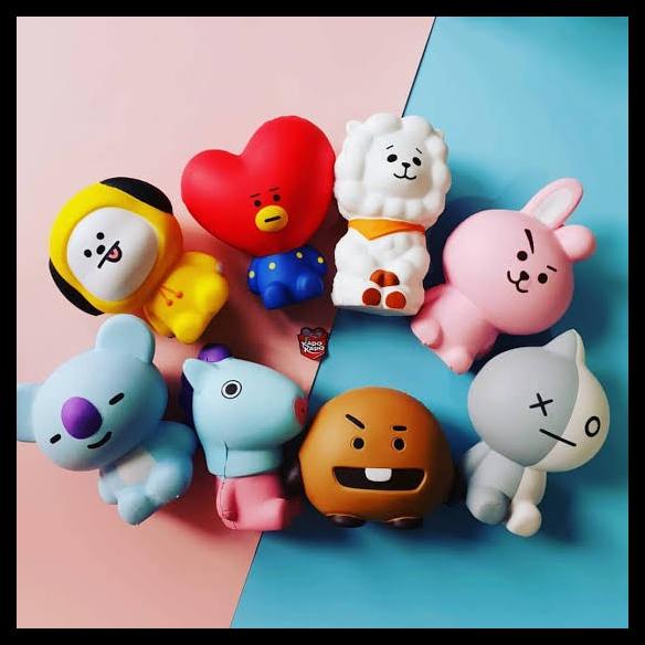 Squishy Bt21 Boneka Squishy Bts Bt21 Mainan Anak Koya Cooky