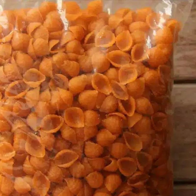 

Krupuk makaroni kerang mangkok mentah 250gr