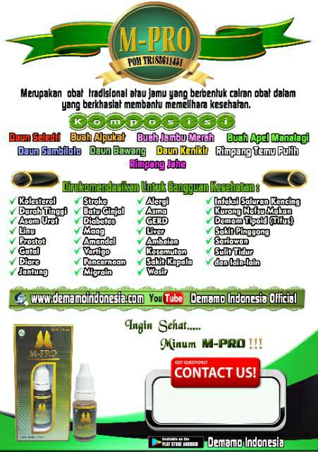 Jual Obat Kanker Tumor Mp5 Bayu Diningrat Kab Sleman Jamu Tetes M Pro Jogja Tokopedia