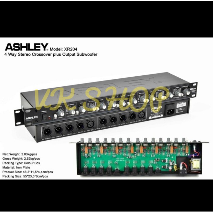 CROSSOVER/CROSOVER ASHLEY XR204 / XR 204 4 WAY STEREO ORIGINAL