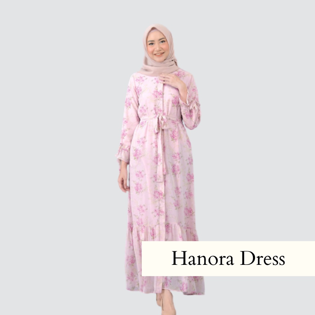 Gonegani Hanora Dress Anggrek