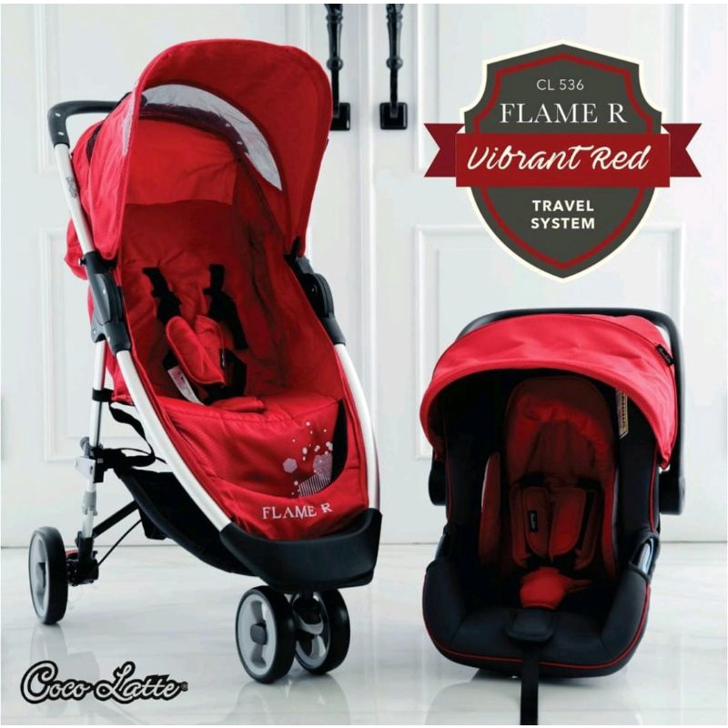 Cocolatte stroller carrier set Flame R CL536 kereta dorong travel