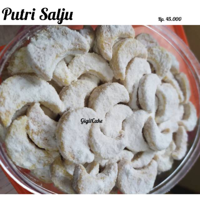 

Kue Putri Salju Homemade