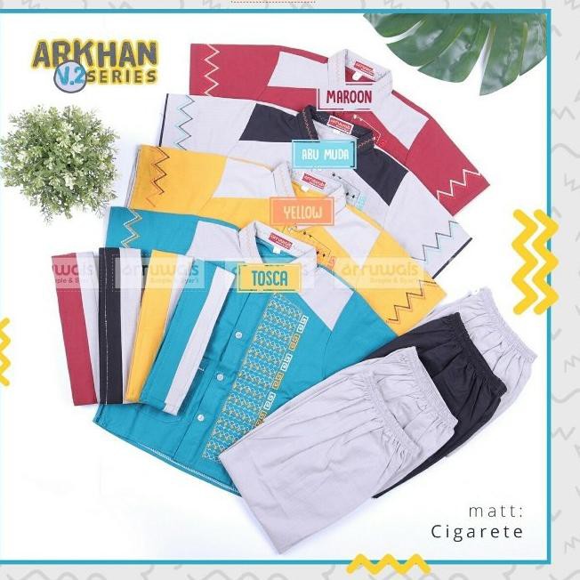 Limited Koko Anak Arruwais Arkhan 1Set MAROON ZKJ