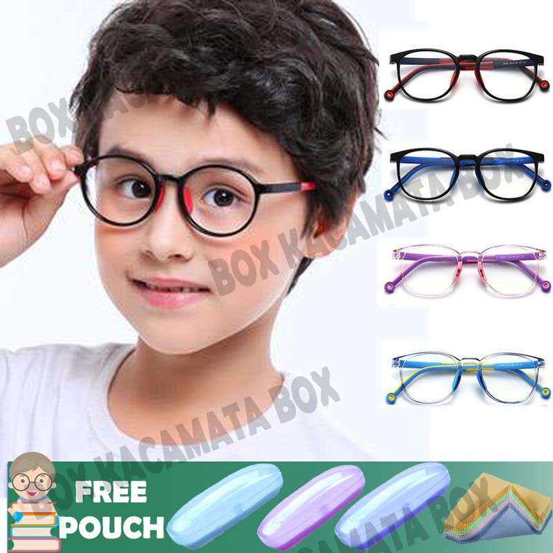 Mushto Kacamata Anak/Kacamata Antiradiasi Blueray/Kacamata komputer 2233