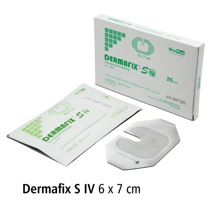 Dermafix S 6 x 7 Cm IV ( island ) Onemed Box Isi 25 Pcs