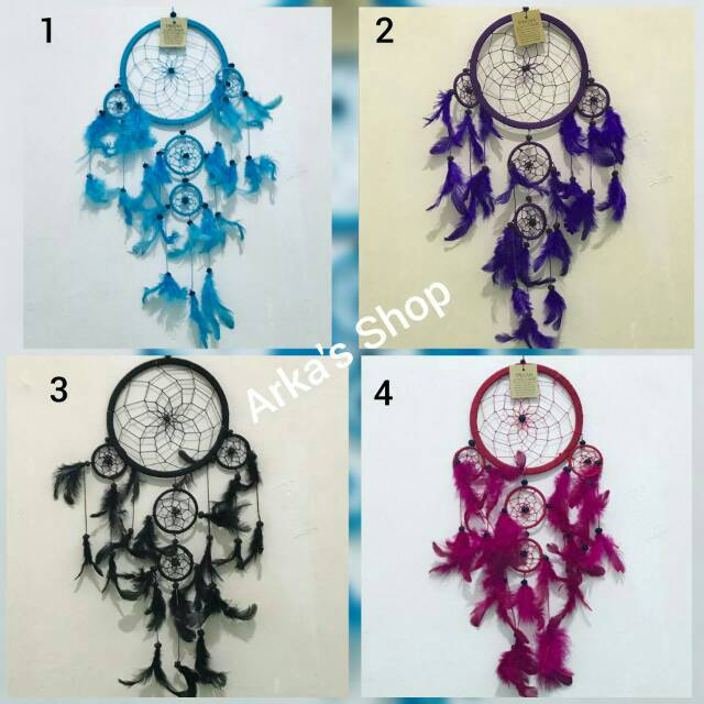 Jual Dream catcher 17cm polos khas bali Shopee Indonesia
