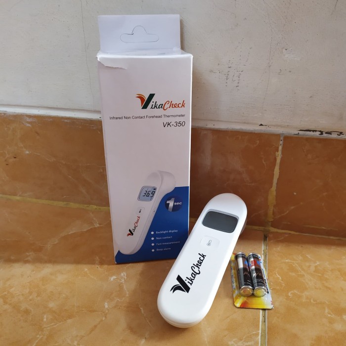 Laihoshope Vikacheck Vk350 Infrared Non Contact Forehead Thermometer 1Sec