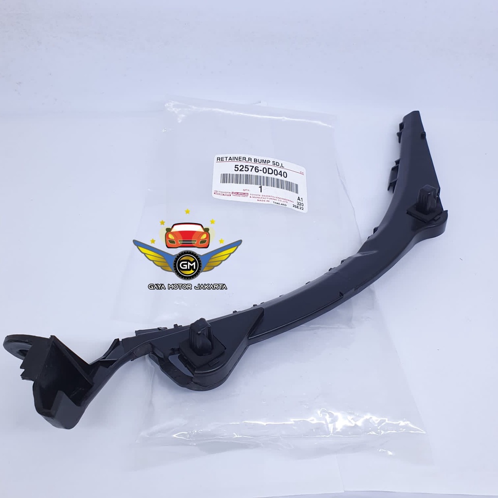 Support Bracket Retainer Bumper Belakang Kiri Vios Lama 52576-0D040