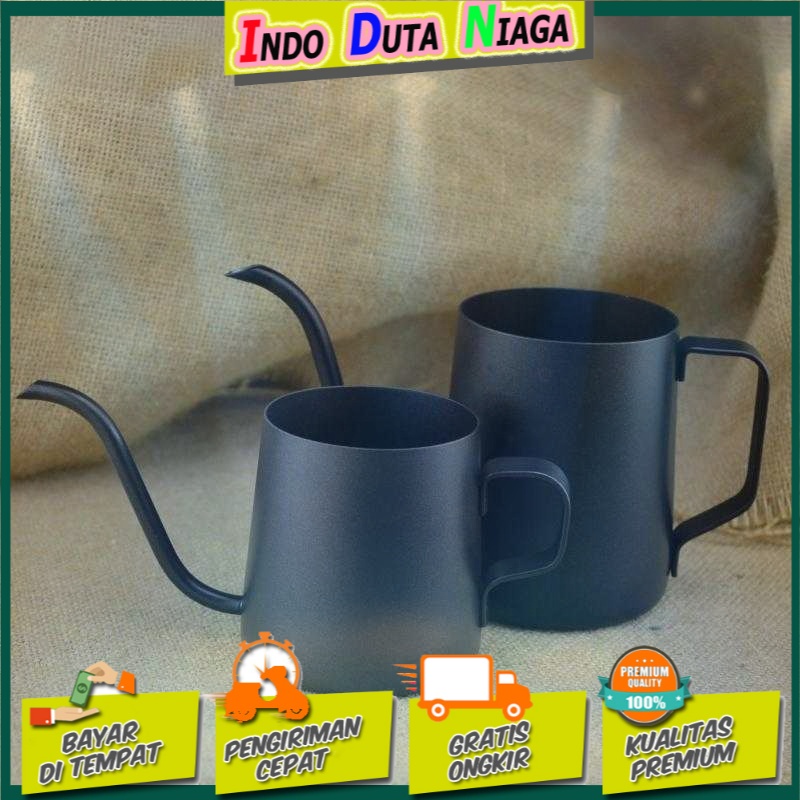 One Two Cups Teko Pitcher Kopi Teapot Kettle Cup Stainless - AA0050