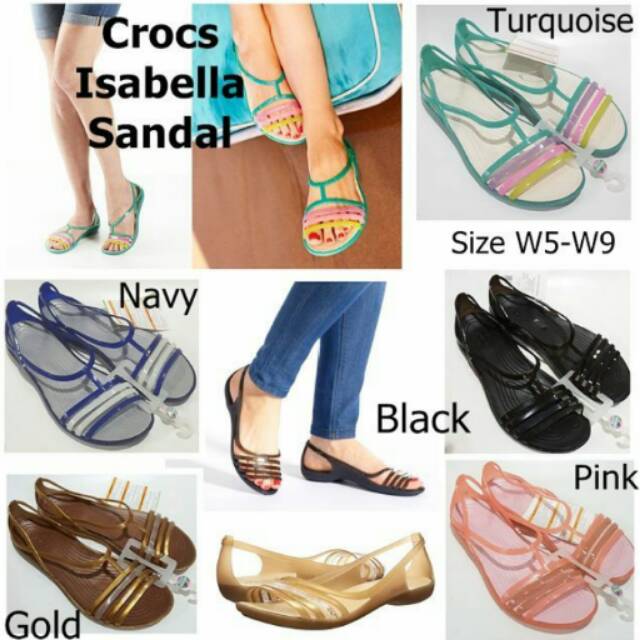 sandal crocs shopee