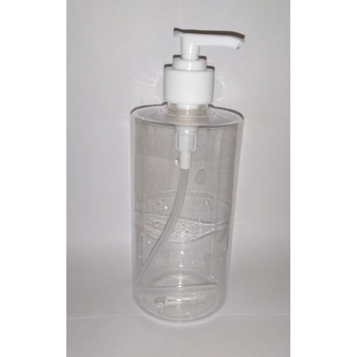 Botol Pump 500ml Bening Bahan Tebal Harga Murah