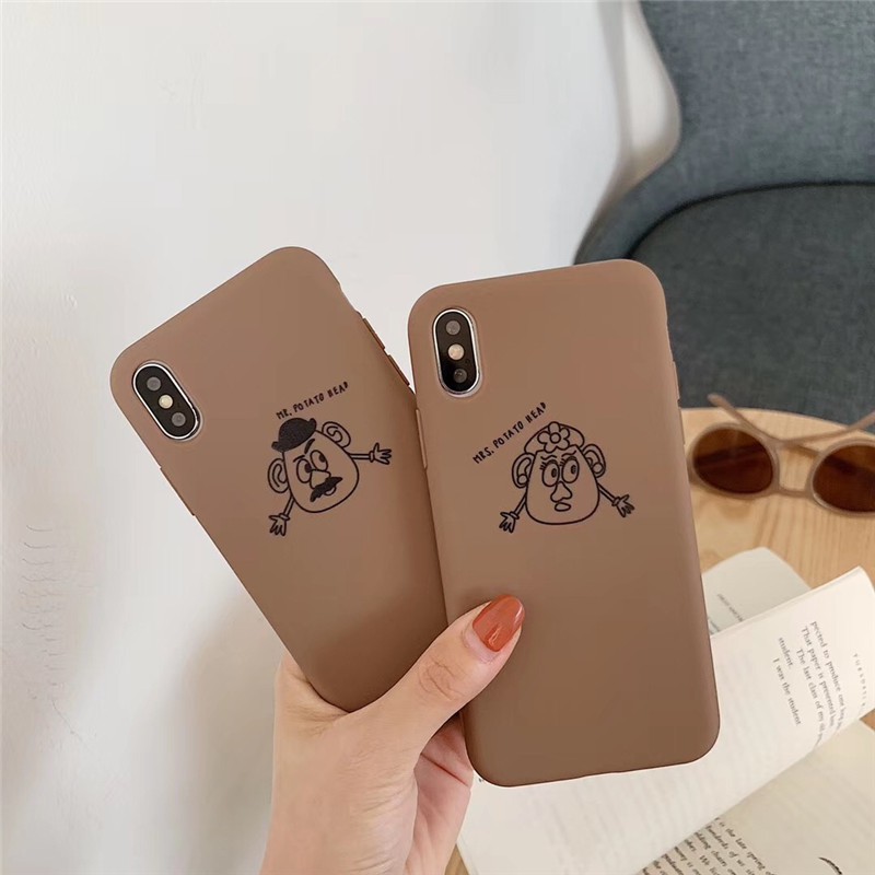 Potato Head Softcase Printing Oppo neo7 f1s a1k a7 a5s f9 vivo y83 y71 y53 redmi 4a 7a 6a 5+ note 5a