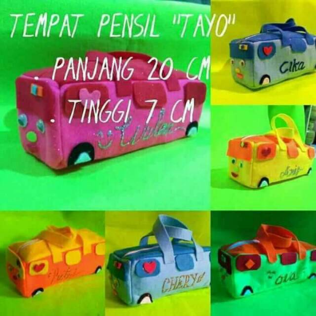 

Tempat pensil TAYO