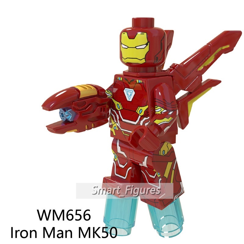 Mainan Action Figure Minifigures MK50 Outrider MK1 MK5 MK85 Marvel Super Heros WM6055