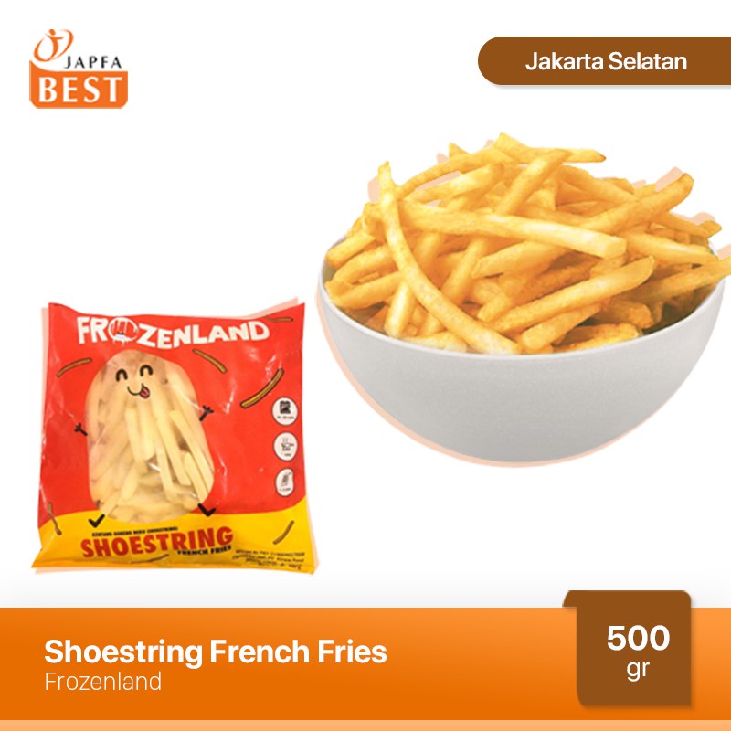 Frozenland Kentang Goreng / Shoestring French Fries 500 gr