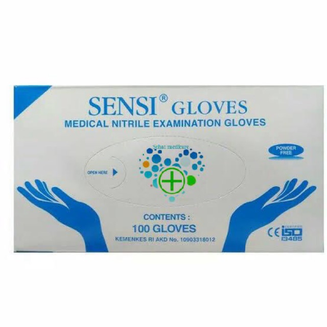 Sensi Glove/Sarung Tangan Nitrile Sensi