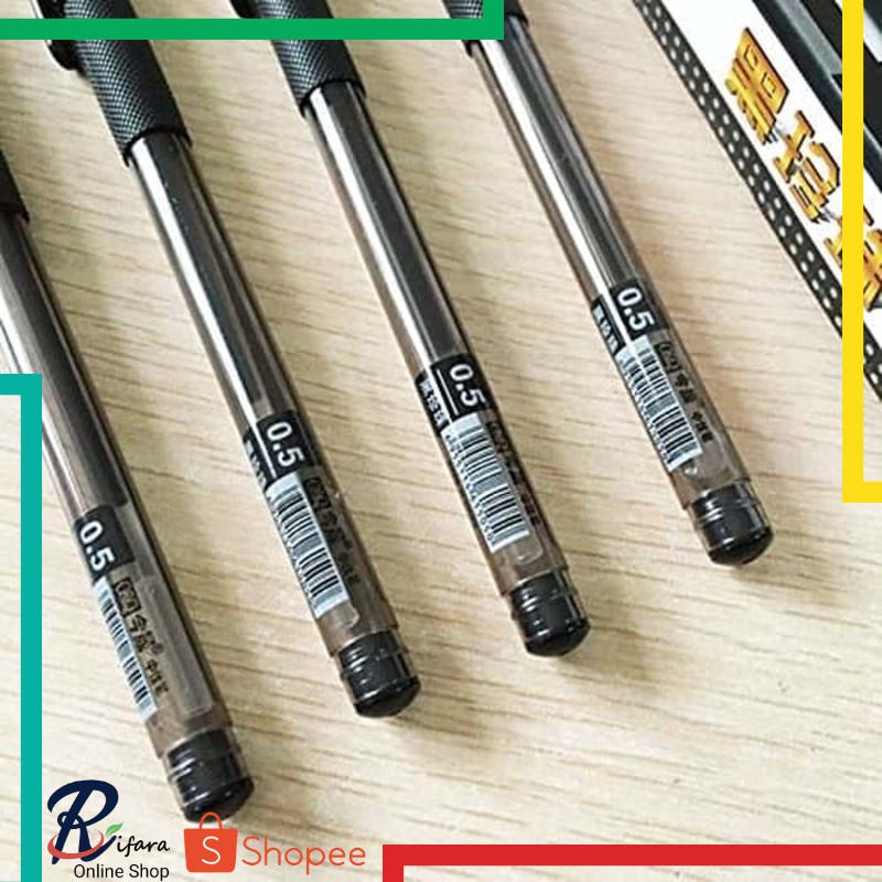 

Terlaris Gel Pen Pena jel Pulpen Gel O&Q G-1505 0.5mm - Merah Elegan
