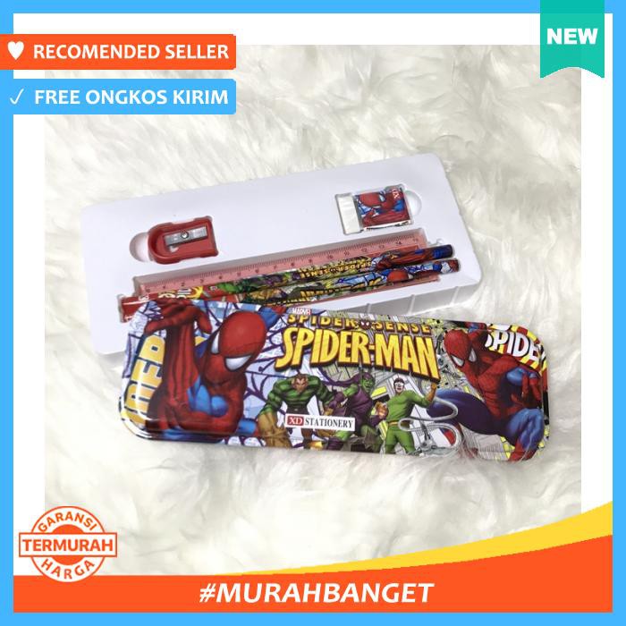 

Paket Stationary Set Spiderman - Alat Tulis - Paket Alat Tulis