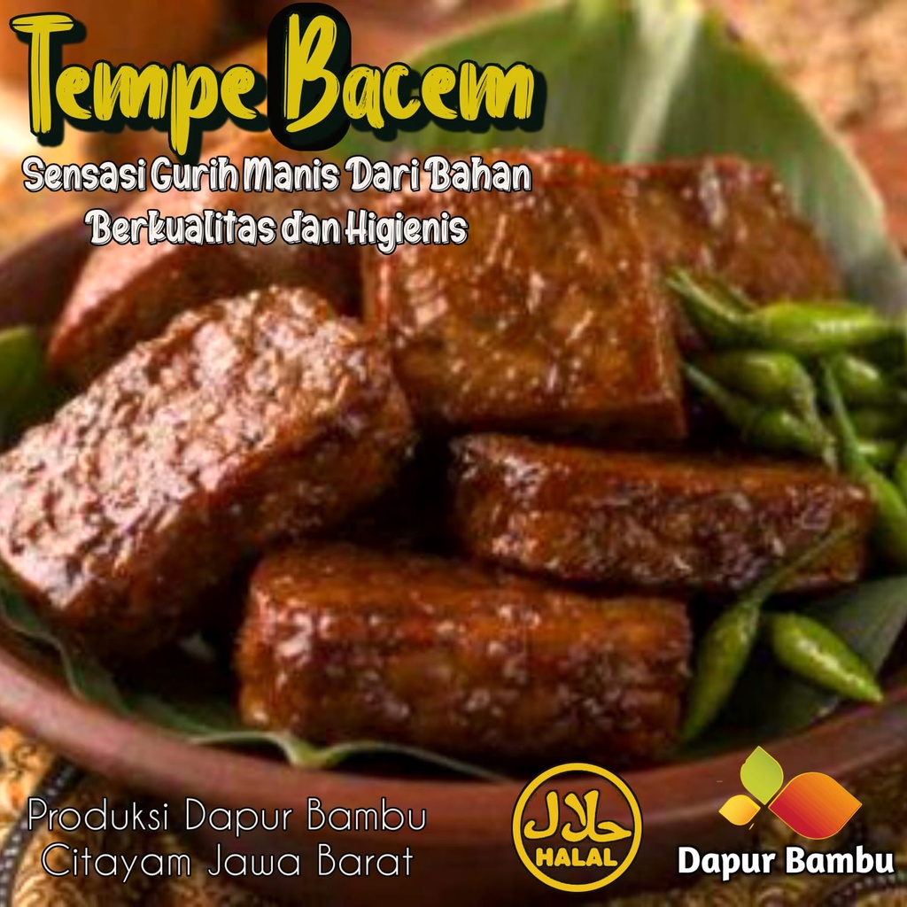 

Tahu Tempe Ungkep Bacem isi 10 - 17 Pcs / Tahu tempe Bacem Gurih Manis / Frozen Food