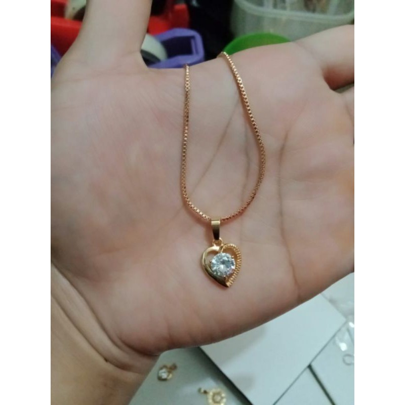 kalung wanita 45cm xuping berlapis emas ACC.