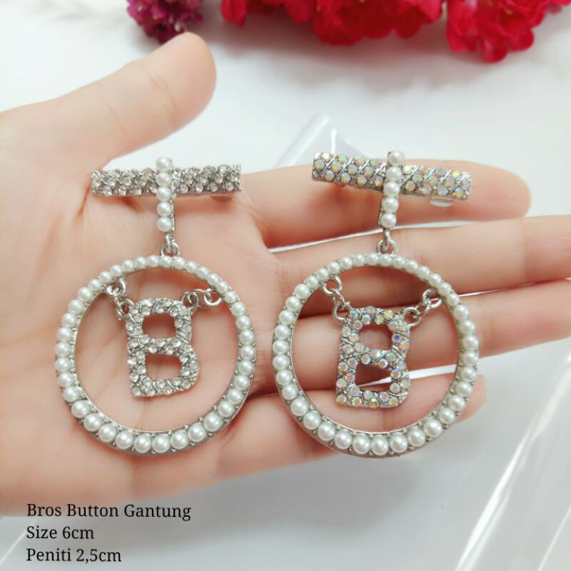 BROS BUTTONSCARVES KW (PART 3) BROS B-gantung silver