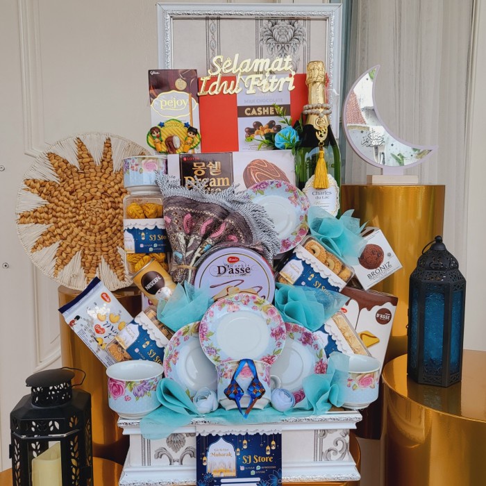 

Paket box hampers lebaran parcel idul fitri ramadhan kue kering 191