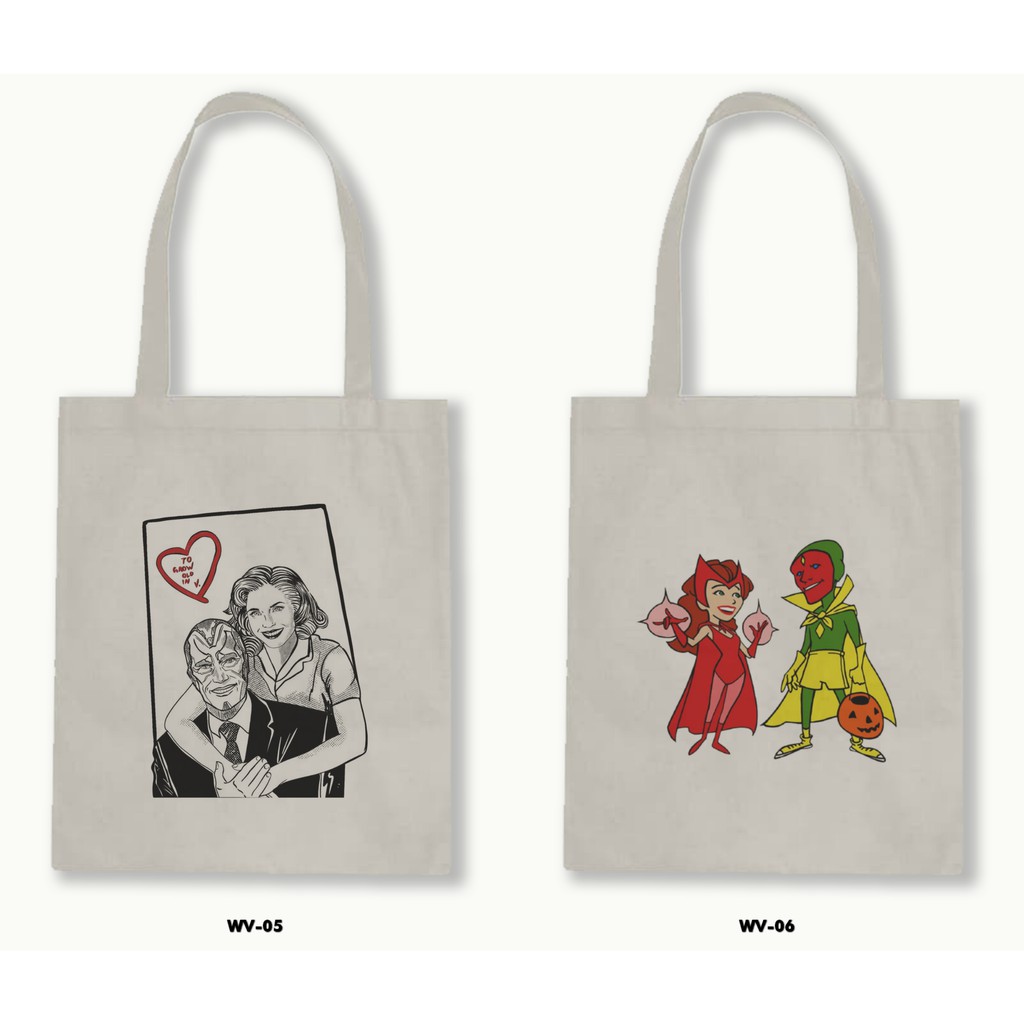 TOTE BAG BLACU - WANDA VISION