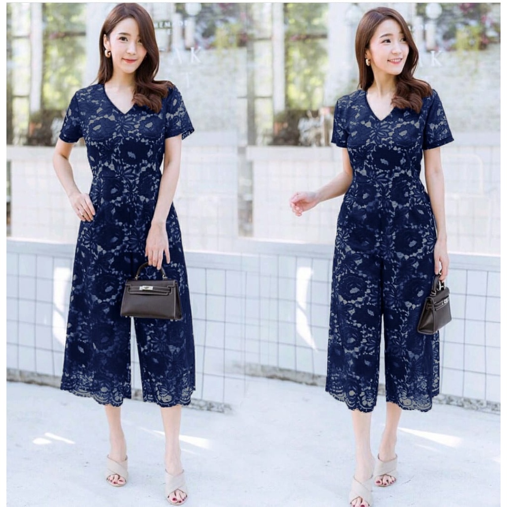 *[MCFK] Jumpsuit Sara / Jumpsuit Korea / Jumpsuit Brukat Wanita / Jumpsuit Nadia / Jumpsuit