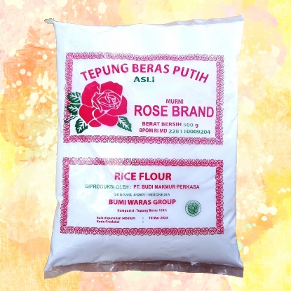 

ROSE BRAND Tepung Beras Putih Kemasan 500gr gram Rice Flour Bubuk Serbuk Putih Baking Powder Adonan Pengembang Makan Makanan Kue Tart Cake Cookies Kukis Pie Jajan Jajanan Kebutuhan Bahan Dapur Shoppa Corner Malang Jawa Timur