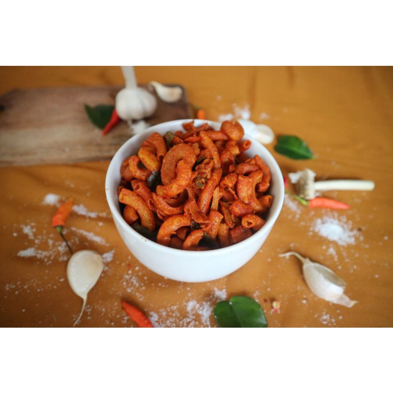 

Cemilan Makaron Pedas/Asin 450 gr