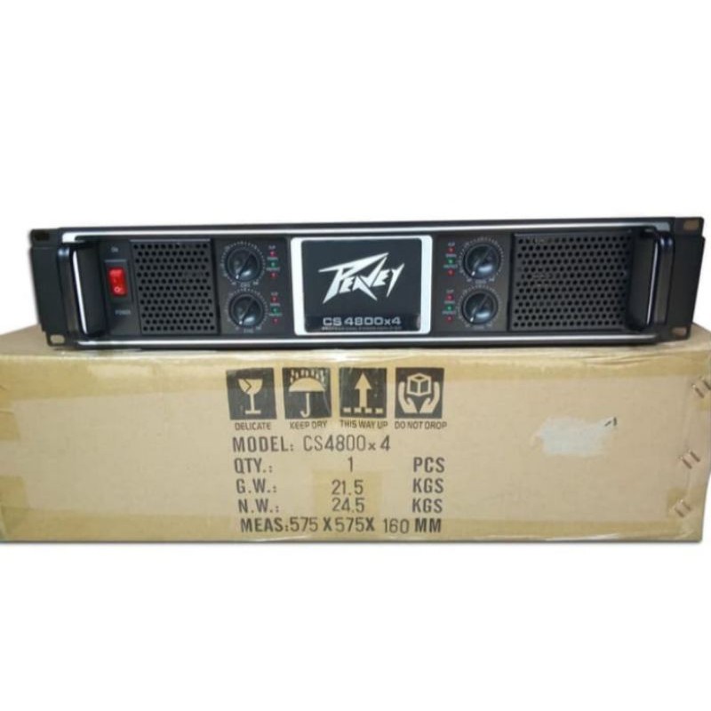 POWER 4 CHANEL PEAVEY CS 4800 HZ PEAVEY CS 4800 KUALITAS TERBAIK