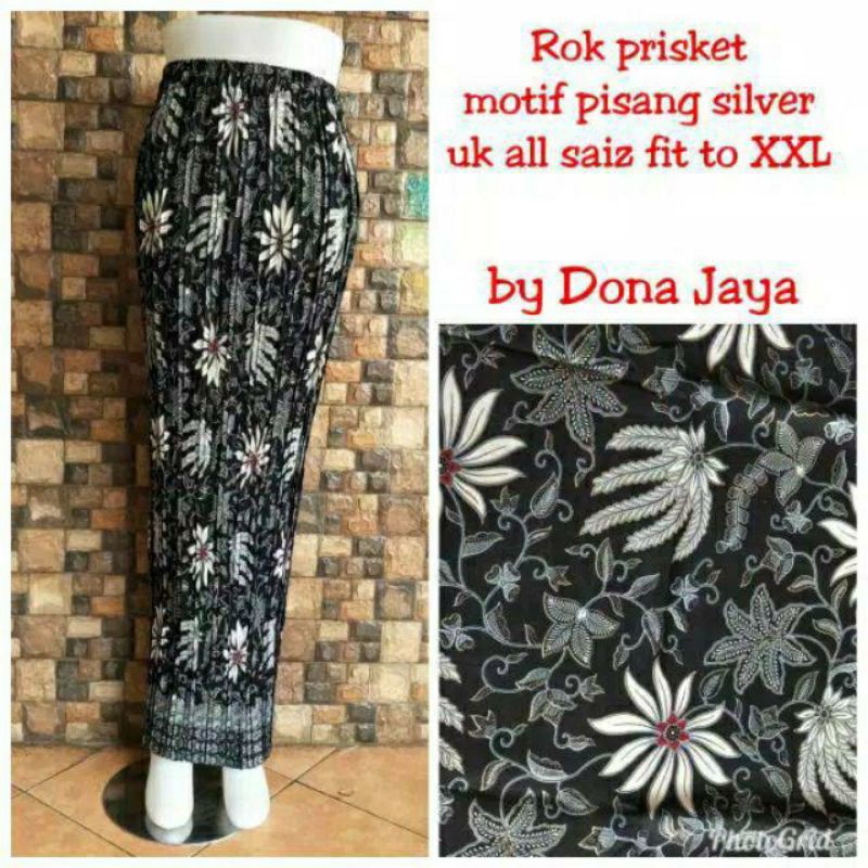 Rok Kebaya Plisket / Rok Batik / Bawahan Kebaya / Rok Plisket Kebaya Bawahan Batik / Rok Kebaya Bati