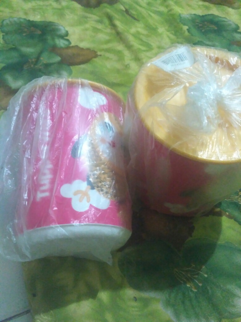 Owl / Birdie Canister Pink (1 Pcs) Toples Susu Tupwr