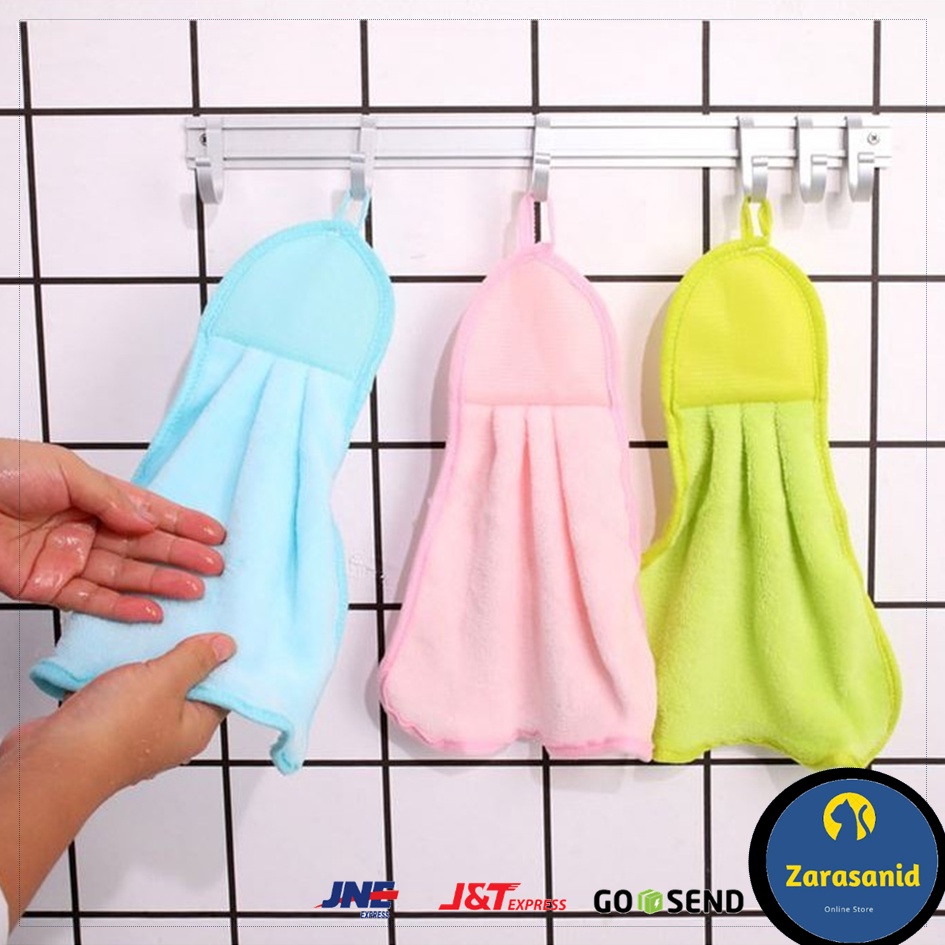 Kain Lap Tangan Polos Hand Towel Warna Handuk Gantung Serbaguna